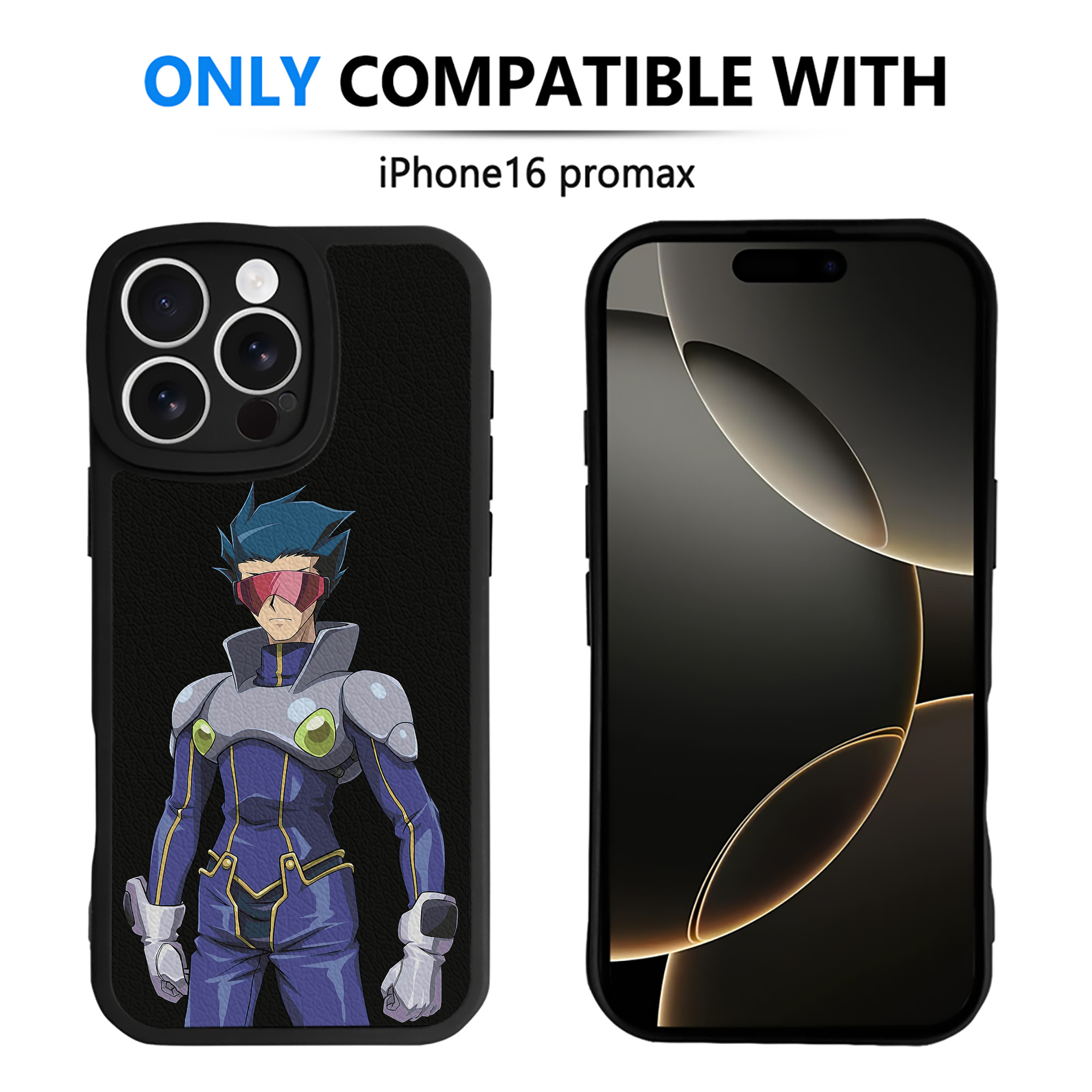 遊☆戯☆王 Yu-Gi-Oh! 【iPhone 16シリーズ対応】シリコンスマホケース（レザー調） 材質：シリコン
